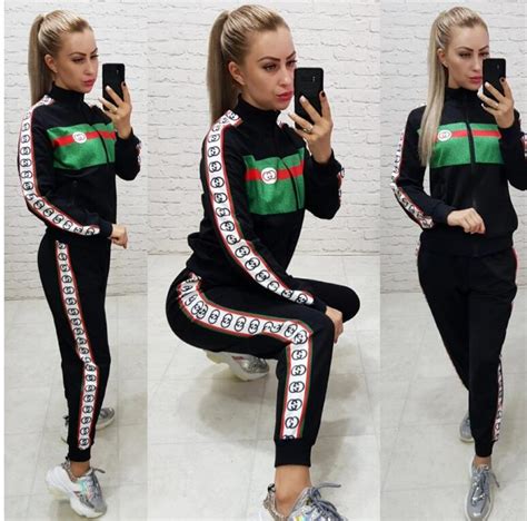 gucci inspired jogger set|Gucci Tracksuits & Sweatsuits for Women .